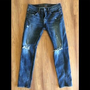 AEO Destroyed Jeans